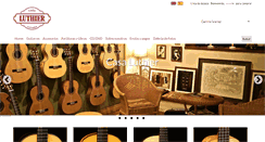 Desktop Screenshot of casaluthier.com